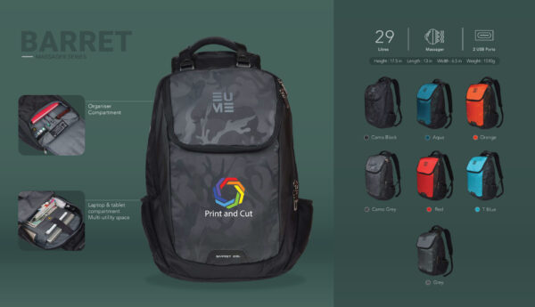 EUME Barret 29L Massager Backpack
