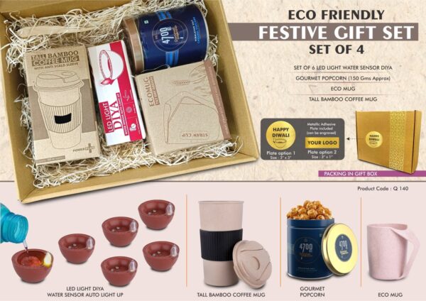 Premium Diwali Eco Friendly Gifts 4 Sets