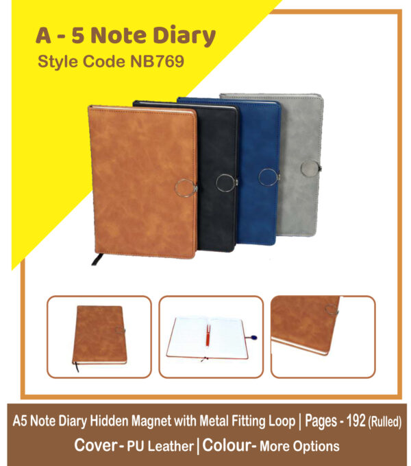 A-5 Note Dairy Customized
