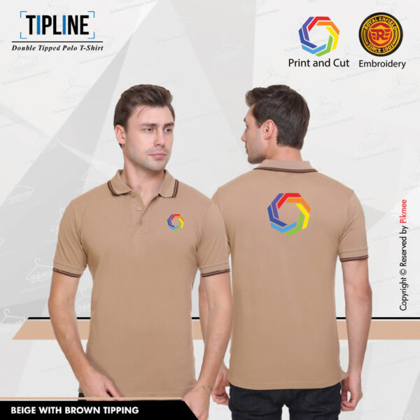 Premium Men's Polo T-shirt - Image 4