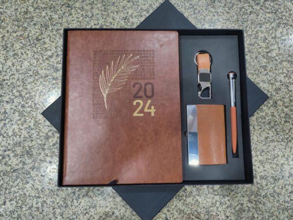 Premium Diary 2024 Gift Set of 4 in 1
